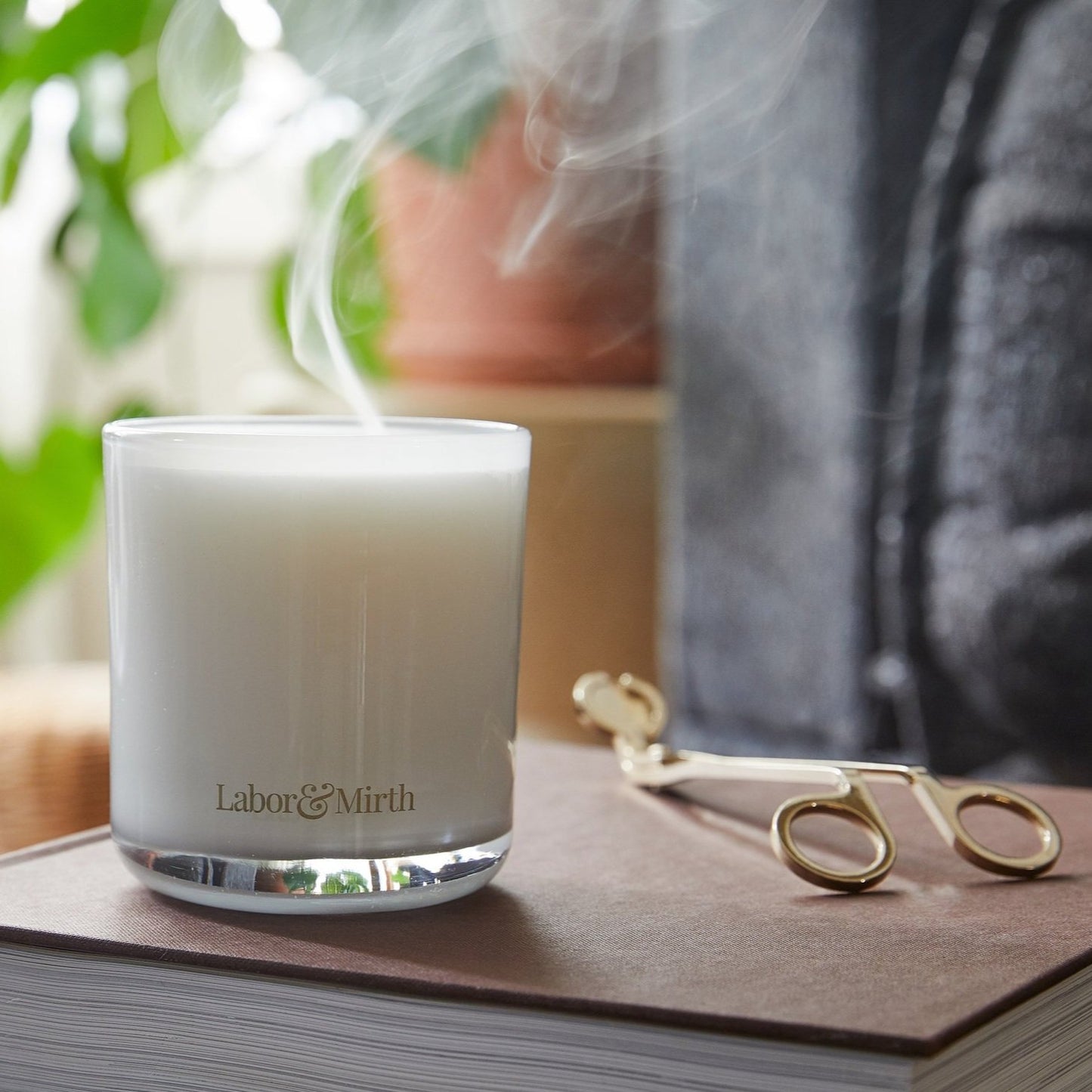 candle smoking