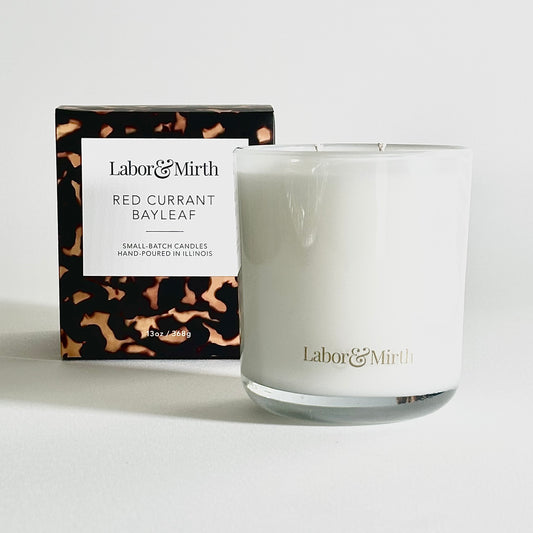 Red Currant Bayleaf 13oz. Scented Candle