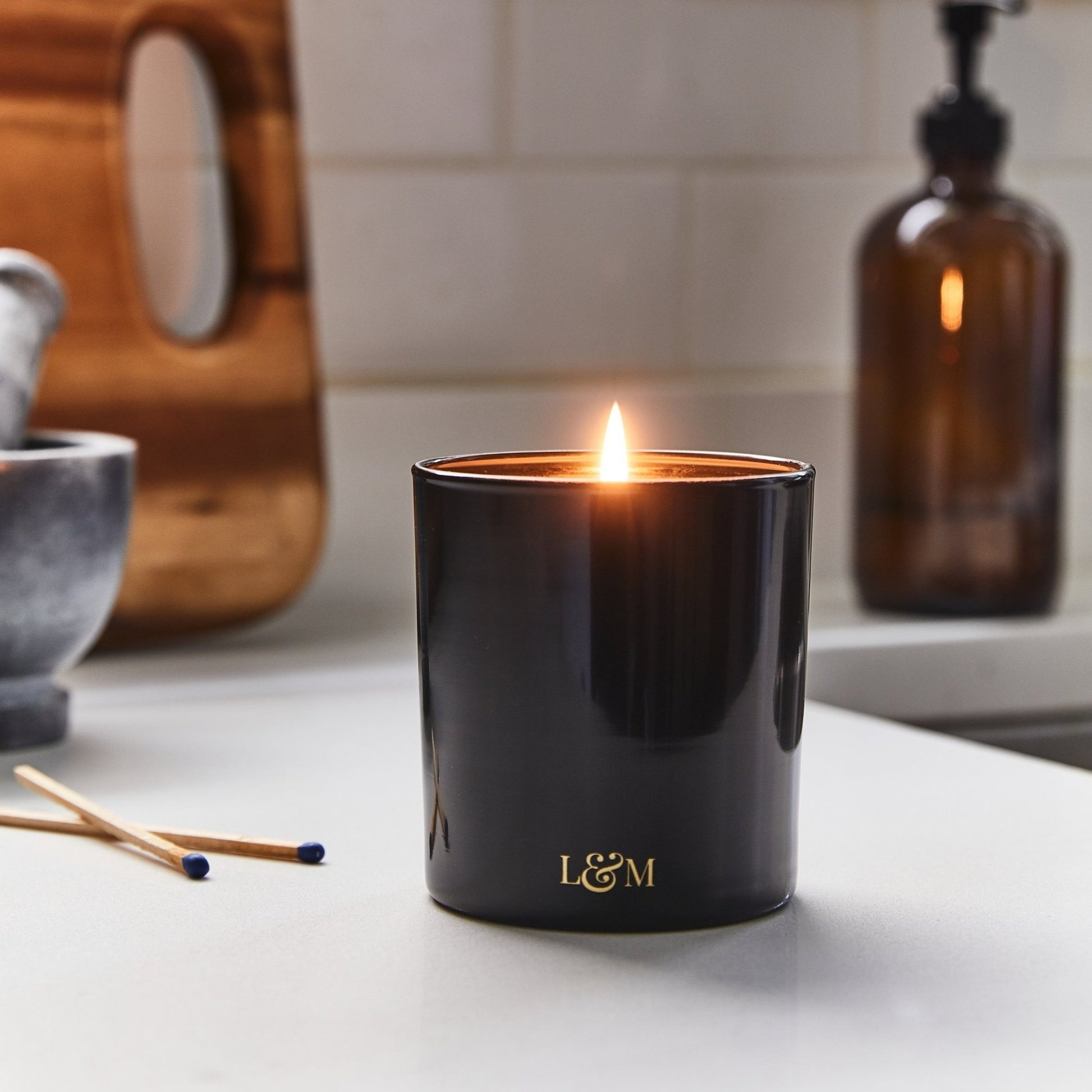 candle burning