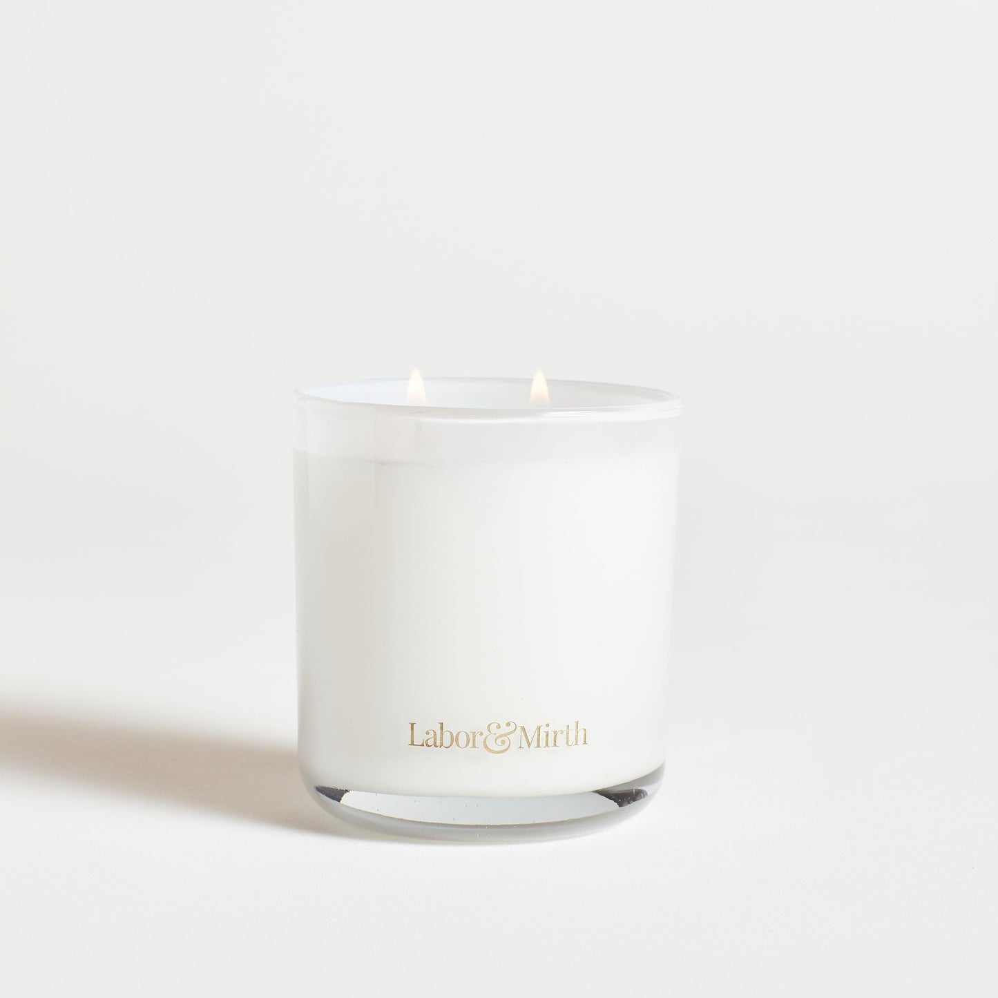 l and m-white candle 1