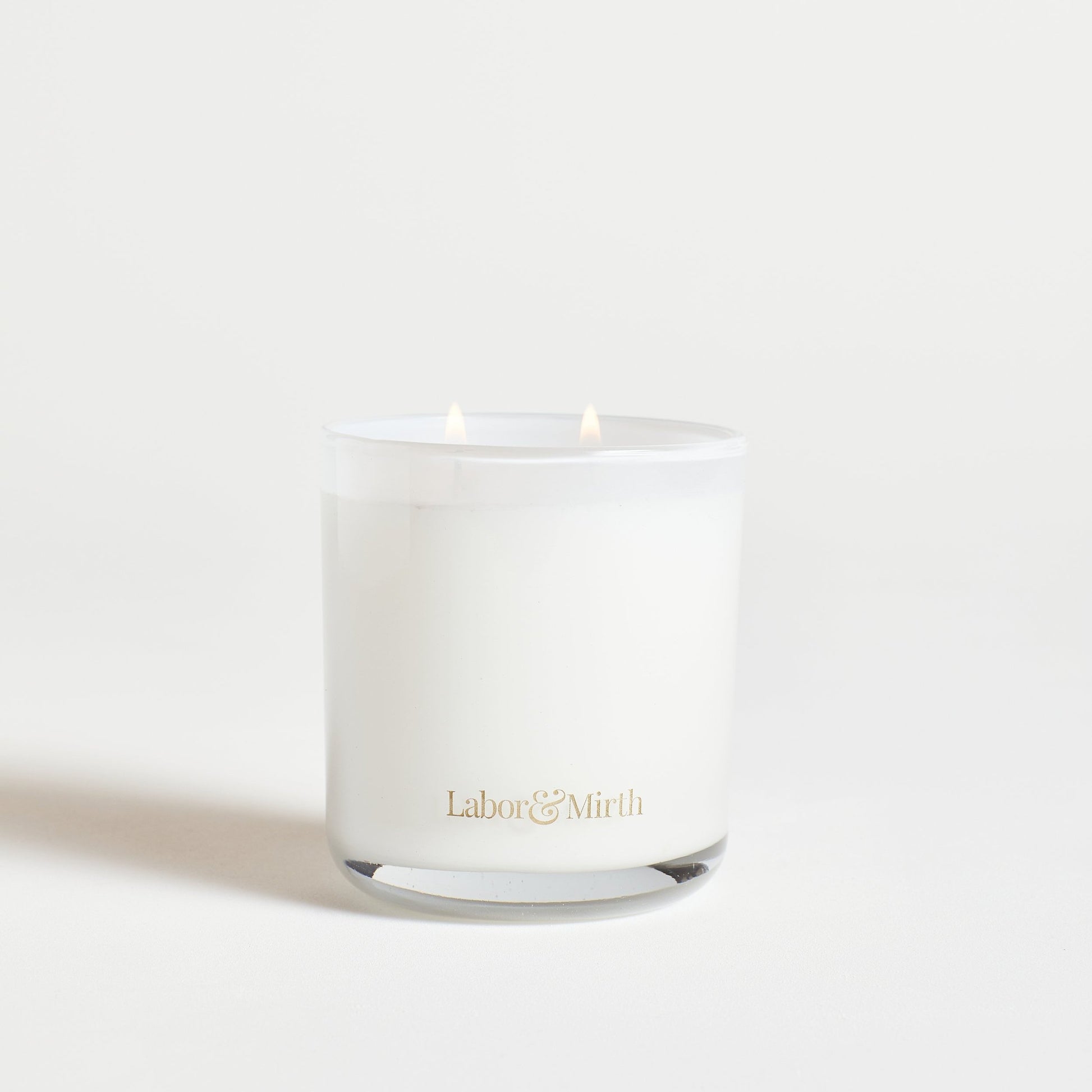 l and m-white candle 1